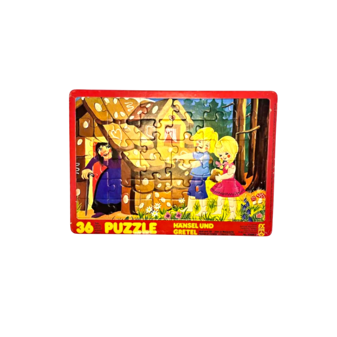 Puzzle cadre - Jack and Jill - Hansel et Gretel - 36 pièces Comme neuf -  reconditionné disponible sur Label Emmaüs